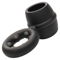 alpha ring by Calextotics Ballstretcher Silicone Magnum Alpha Noir